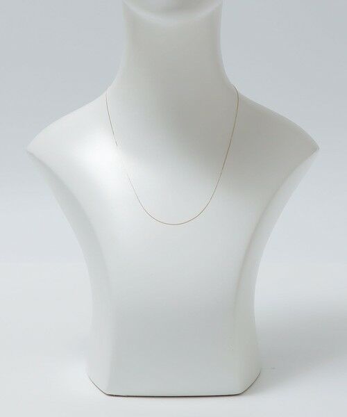 SHIPS / シップス ネックレス・ペンダント・チョーカー | City Ambient Products: K10YG PLANER CHAIN NECKLACE | 詳細8