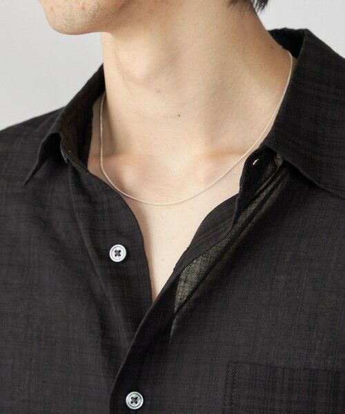 SHIPS / シップス ネックレス・ペンダント・チョーカー | City Ambient Products: SILVER925 CURB CHAIN NECKLACE | 詳細2