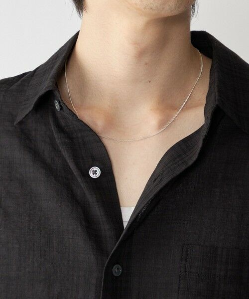 SHIPS / シップス ネックレス・ペンダント・チョーカー | City Ambient Products: SILVER925 CURB CHAIN NECKLACE | 詳細3