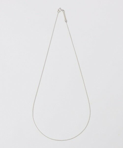 SHIPS / シップス ネックレス・ペンダント・チョーカー | City Ambient Products: SILVER925 CURB CHAIN NECKLACE | 詳細4