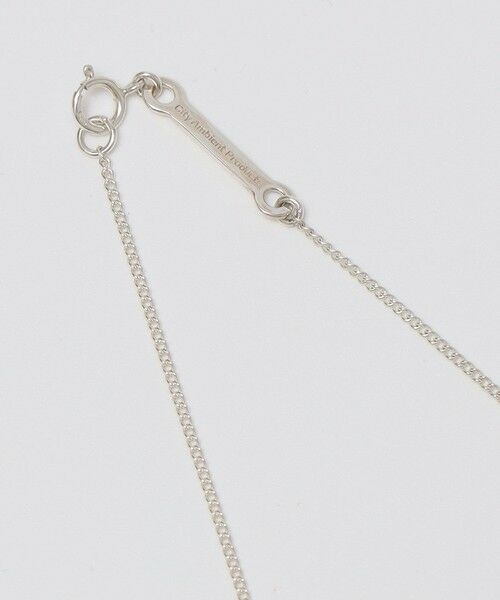 SHIPS / シップス ネックレス・ペンダント・チョーカー | City Ambient Products: SILVER925 CURB CHAIN NECKLACE | 詳細7