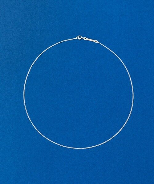 SHIPS / シップス ネックレス・ペンダント・チョーカー | City Ambient Products: SILVER925 CURB CHAIN NECKLACE（シルバー）