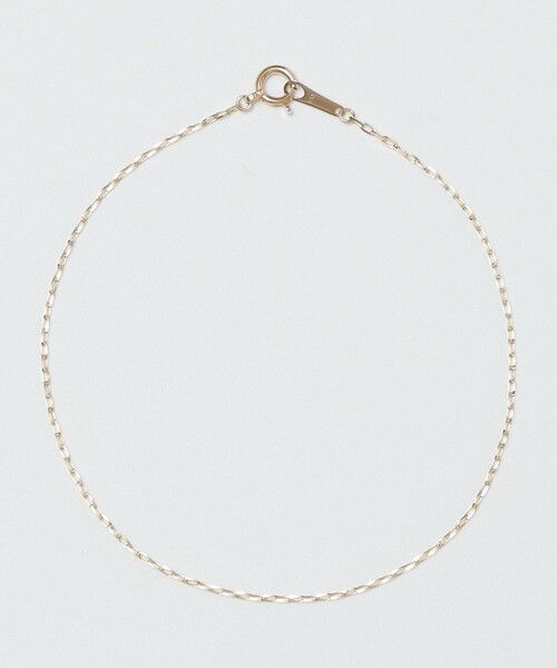 SHIPS / シップス ブレスレット・バングル | City Ambient Products: K10YG GRIME CUT LONG CABLE CHAIN BRACELET | 詳細5