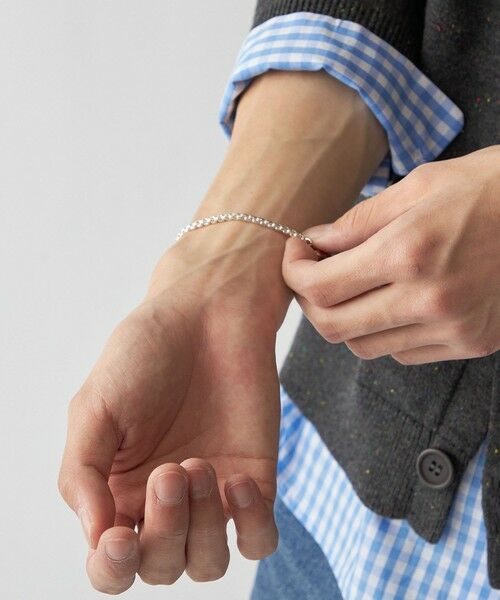 SHIPS / シップス ブレスレット・バングル | City Ambient Products: SILVER925 ROUND BOX CHAIN BRACELET | 詳細2