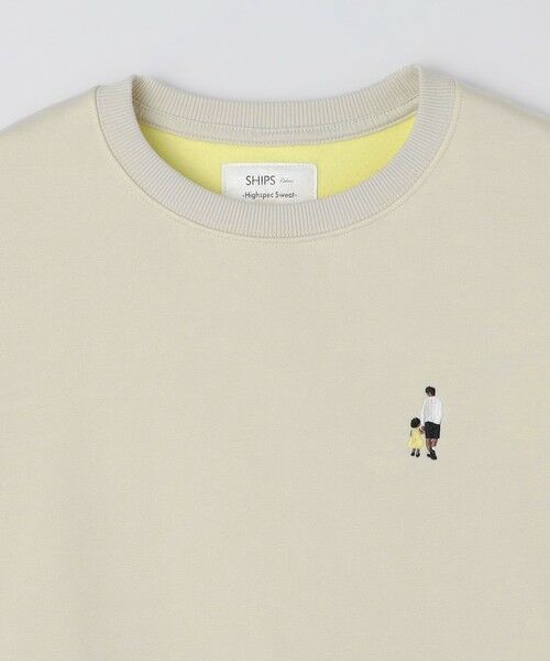 SHIPS / シップス スウェット | 《予約》SHIPS Colors:ワンポイント刺繍 ハイスペック スウェット◆ | 詳細3