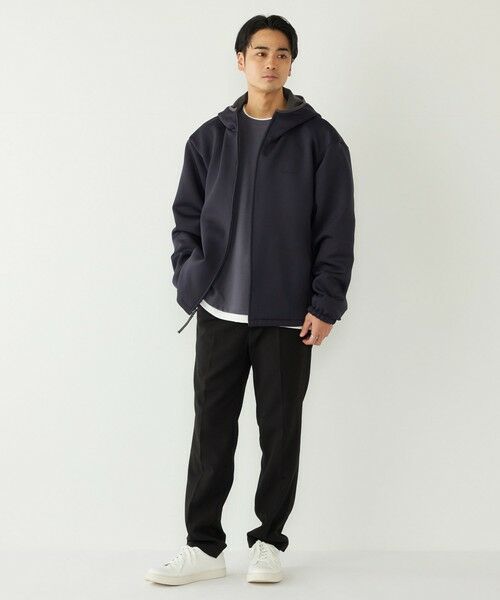 SHIPS / シップス ブルゾン | 《予約》SHIPS Colors:〈洗濯機可能〉Wフェイス リバーシブル ジップ パーカー◆ | 詳細14