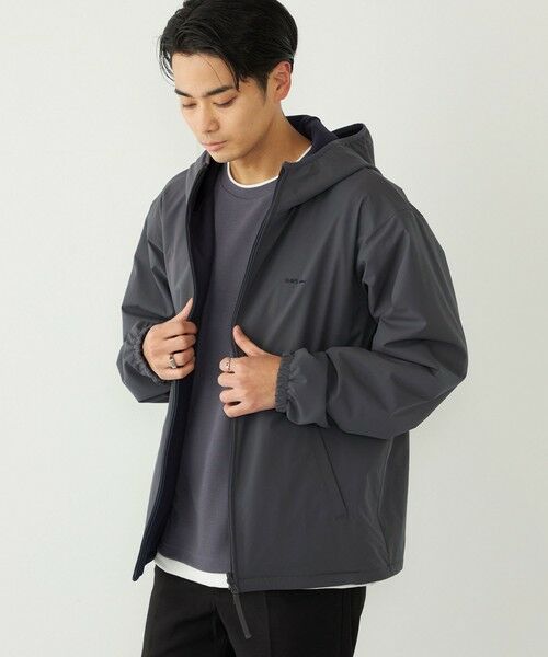 SHIPS / シップス ブルゾン | 《予約》SHIPS Colors:〈洗濯機可能〉Wフェイス リバーシブル ジップ パーカー◆ | 詳細16