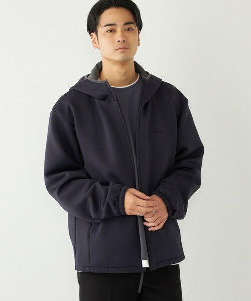 SHIPS / シップス ブルゾン | 《予約》SHIPS Colors:〈洗濯機可能〉Wフェイス リバーシブル ジップ パーカー◆ | 詳細19