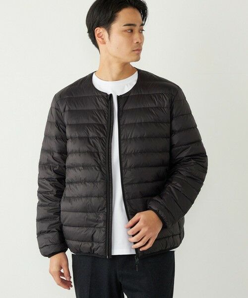 SHIPS / シップス ダウンジャケット・ベスト | SHIPS Colors:〈洗濯機可能〉ライト ダウン ジャケット（ブラック）