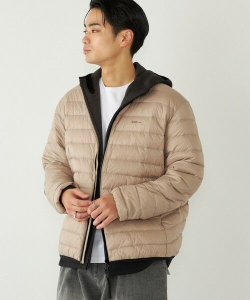 SHIPS / シップス ダウンジャケット・ベスト | SHIPS Colors:〈洗濯機可能〉ライト ダウン ジャケット（ベージュ）