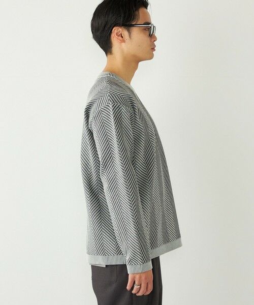 SHIPS / シップス ニット・セーター | SHIPS Colors:〈洗濯機可能〉ヘリンボーン柄 ニット◇ | 詳細6