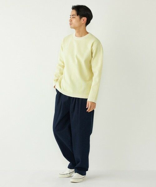 SHIPS / シップス ニット・セーター | SHIPS Colors:〈洗濯機可能〉ヘリンボーン柄 ニット◇ | 詳細14