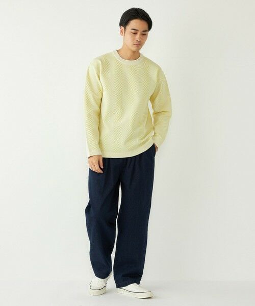 SHIPS / シップス ニット・セーター | SHIPS Colors:〈洗濯機可能〉ヘリンボーン柄 ニット◇ | 詳細18