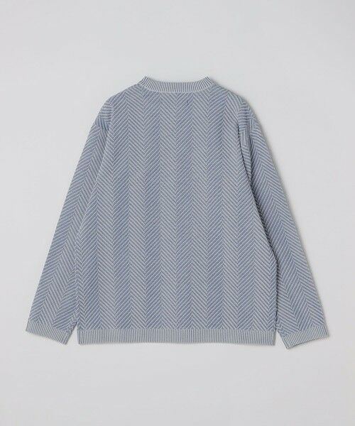 SHIPS / シップス ニット・セーター | 《予約》SHIPS Colors:〈洗濯機可能〉ヘリンボーン柄 ニット◆ | 詳細3