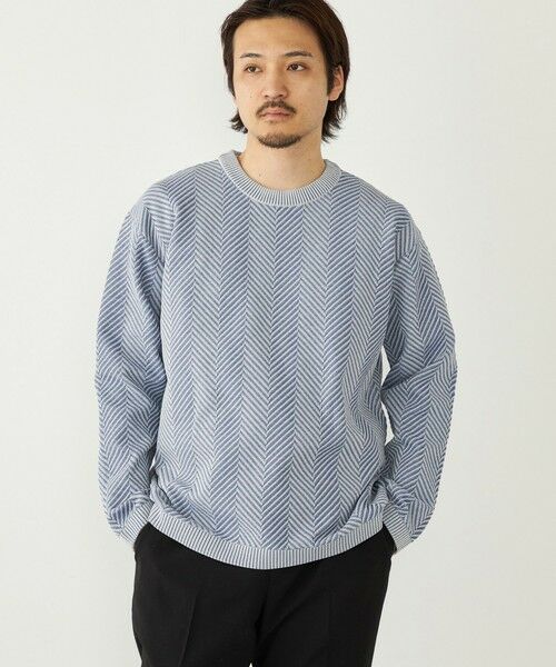 SHIPS / シップス ニット・セーター | SHIPS Colors:〈洗濯機可能〉ヘリンボーン柄 ニット◇ | 詳細26