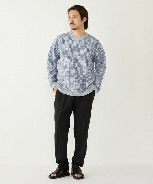 SHIPS / シップス ニット・セーター | SHIPS Colors:〈洗濯機可能〉ヘリンボーン柄 ニット◇ | 詳細29