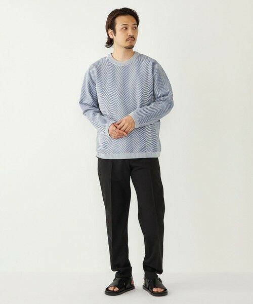 SHIPS / シップス ニット・セーター | SHIPS Colors:〈洗濯機可能〉ヘリンボーン柄 ニット◇ | 詳細30