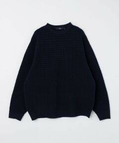 SHIPS / シップス ニット・セーター | 《予約》SHIPS Colors:〈洗濯機可能〉スポンジ メッシュ ニット◆