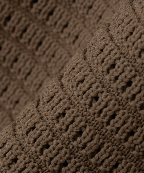 SHIPS / シップス ニット・セーター | 《予約》SHIPS Colors:〈洗濯機可能〉スポンジ メッシュ ニット◆ | 詳細6