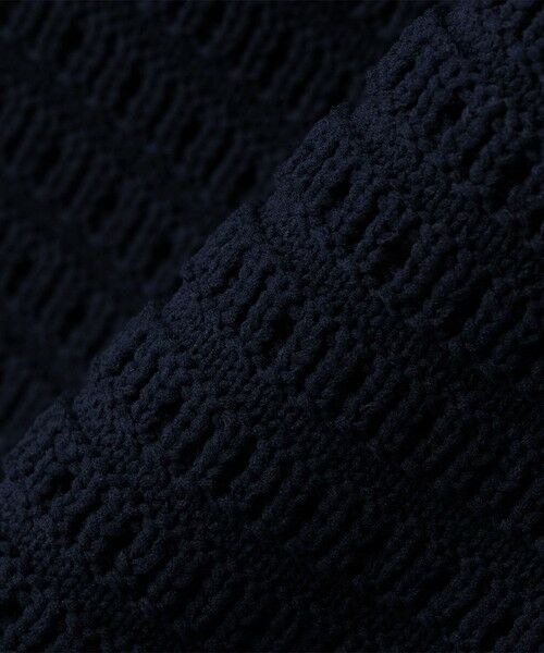 SHIPS / シップス ニット・セーター | 《予約》SHIPS Colors:〈洗濯機可能〉スポンジ メッシュ ニット◆ | 詳細7