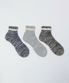 SHIPS / シップス ソックス | SHIPS Colors:3足組 スラブ ソックス