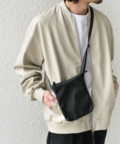 SHIPS / シップス ショルダーバッグ | 《予約》SHIPS Colors:HYDROS サコッシュ◆（ブラック）