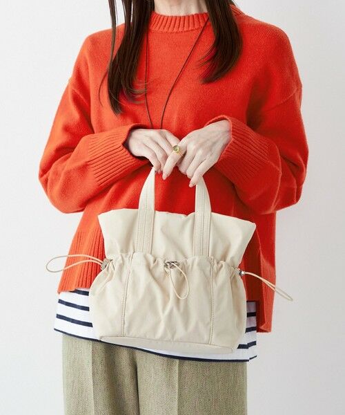 SHIPS / シップス ショルダーバッグ | 《予約》SHIPS Colors:ナイロン ギャザー ミニ トートバッグ◆ | 詳細5