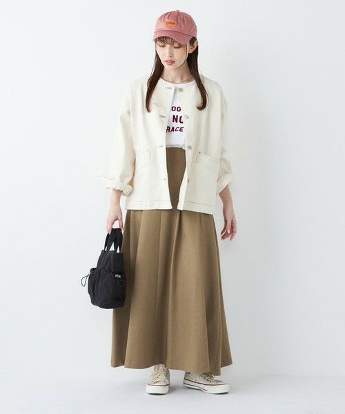 SHIPS / シップス ショルダーバッグ | 《予約》SHIPS Colors:ナイロン ギャザー ミニ トートバッグ◆ | 詳細14