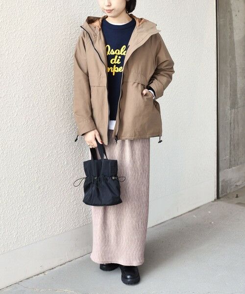 SHIPS / シップス ショルダーバッグ | 《予約》SHIPS Colors:ナイロン ギャザー ミニ トートバッグ◆ | 詳細16