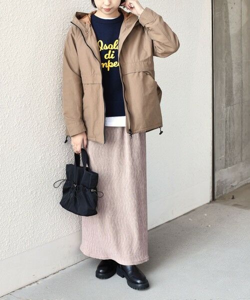 SHIPS / シップス ショルダーバッグ | 《予約》SHIPS Colors:ナイロン ギャザー ミニ トートバッグ◆ | 詳細17