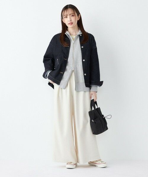 SHIPS / シップス ショルダーバッグ | 《予約》SHIPS Colors:ナイロン ギャザー ミニ トートバッグ◆ | 詳細21