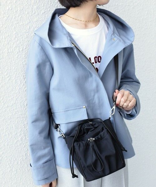 SHIPS / シップス ショルダーバッグ | 《予約》SHIPS Colors:ナイロン ギャザー ミニ ショルダーバッグ◆ | 詳細12