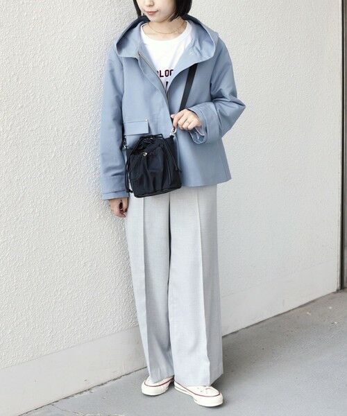 SHIPS / シップス ショルダーバッグ | 《予約》SHIPS Colors:ナイロン ギャザー ミニ ショルダーバッグ◆ | 詳細13