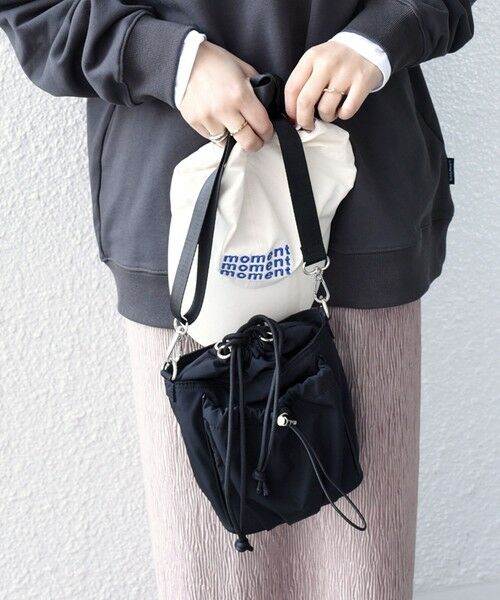 SHIPS / シップス ショルダーバッグ | 《予約》SHIPS Colors:ナイロン ギャザー ミニ ショルダーバッグ◆ | 詳細15