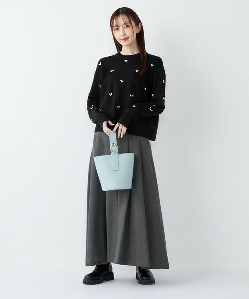 SHIPS / シップス ハンドバッグ | 《予約》SHIPS Colors:ニュアンスバックル ミニ バケット◆ | 詳細17