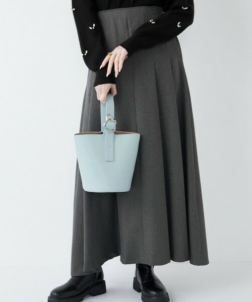 SHIPS / シップス ハンドバッグ | 《予約》SHIPS Colors:ニュアンスバックル ミニ バケット◆ | 詳細19