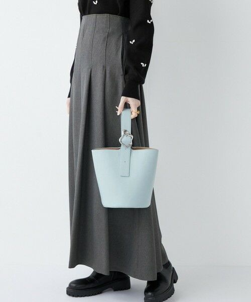 SHIPS / シップス ハンドバッグ | 《予約》SHIPS Colors:ニュアンスバックル ミニ バケット◆ | 詳細20