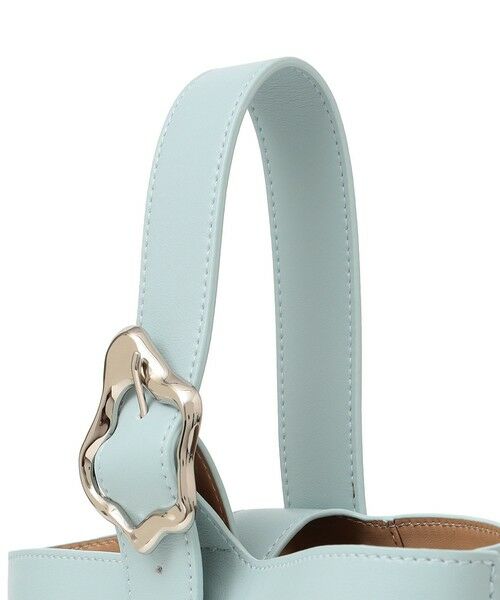 SHIPS / シップス ハンドバッグ | 《予約》SHIPS Colors:ニュアンスバックル ミニ バケット◆ | 詳細14