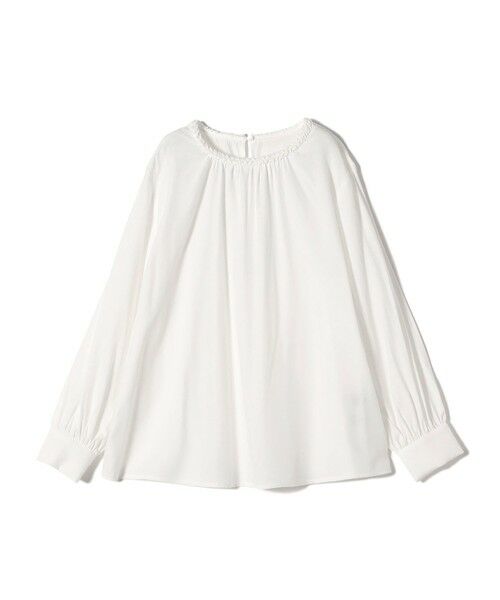 SHIPS / シップス シャツ・ブラウス | 《予約》SHIPS Colors:〈手洗い可能〉デコレーション クルーネック ブラウス◆ | 詳細1