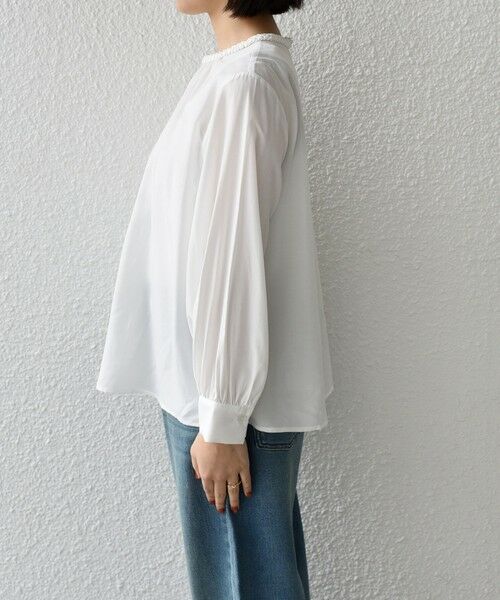 SHIPS / シップス シャツ・ブラウス | 《予約》SHIPS Colors:〈手洗い可能〉デコレーション クルーネック ブラウス◆ | 詳細10