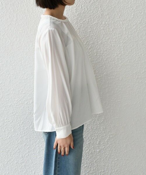 SHIPS / シップス シャツ・ブラウス | 《予約》SHIPS Colors:〈手洗い可能〉デコレーション クルーネック ブラウス◆ | 詳細12