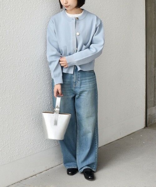 SHIPS / シップス シャツ・ブラウス | 《予約》SHIPS Colors:〈手洗い可能〉デコレーション クルーネック ブラウス◆ | 詳細14