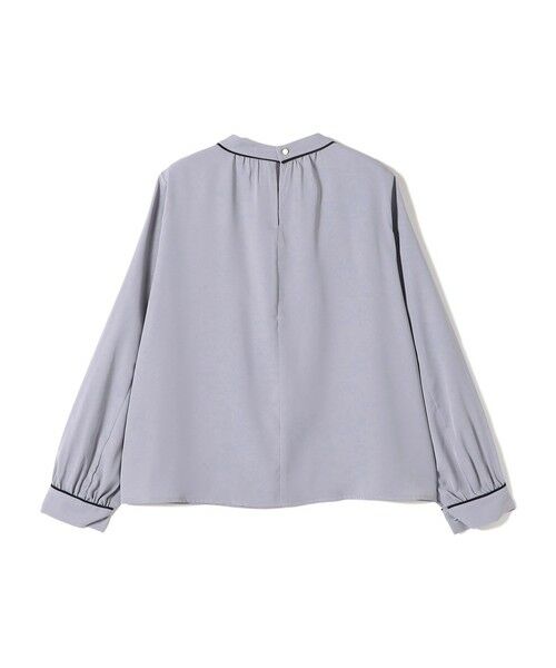 SHIPS / シップス シャツ・ブラウス | 《予約》SHIPS Colors:〈手洗い可能〉バイカラー トリム ボウタイ ブラウス◆ | 詳細18