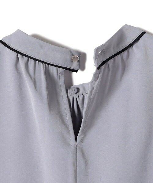 SHIPS / シップス シャツ・ブラウス | 《予約》SHIPS Colors:〈手洗い可能〉バイカラー トリム ボウタイ ブラウス◆ | 詳細22