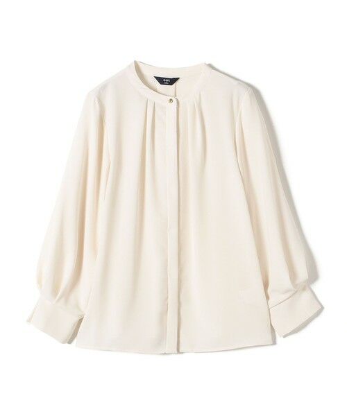 SHIPS / シップス シャツ・ブラウス | 《予約》SHIPS Colors:〈洗濯機可能〉ジョーゼット タックスリーブ ブラウス2◆ | 詳細1