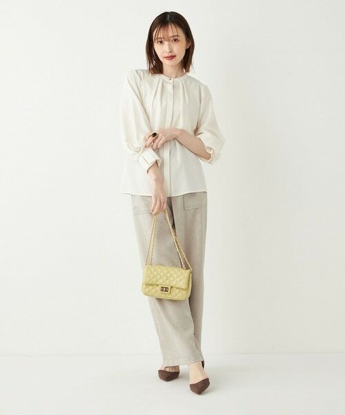 SHIPS / シップス シャツ・ブラウス | SHIPS Colors:〈洗濯機可能〉ジョーゼット タックスリーブ ブラウス 2◇ | 詳細7