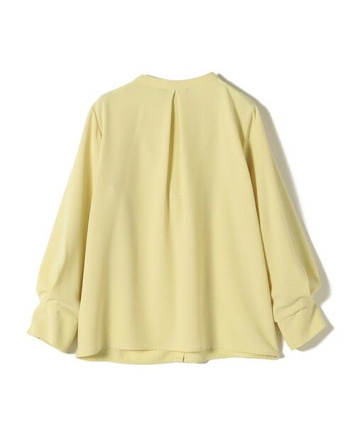 SHIPS / シップス シャツ・ブラウス | 《予約》SHIPS Colors:〈洗濯機可能〉ジョーゼット タックスリーブ ブラウス2◆ | 詳細2