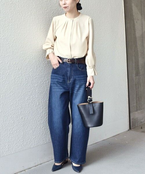 SHIPS / シップス シャツ・ブラウス | SHIPS Colors:〈洗濯機可能〉ジョーゼット タックスリーブ ブラウス 2◇ | 詳細21