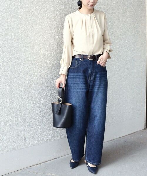 SHIPS / シップス シャツ・ブラウス | SHIPS Colors:〈洗濯機可能〉ジョーゼット タックスリーブ ブラウス 2◇ | 詳細24