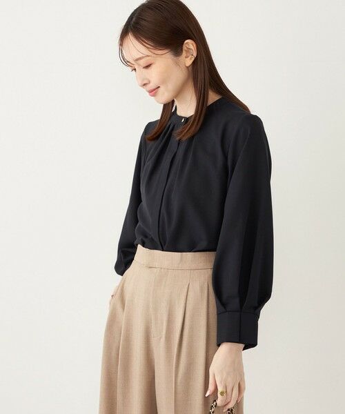 SHIPS / シップス シャツ・ブラウス | 《予約》SHIPS Colors:〈洗濯機可能〉ジョーゼット タックスリーブ ブラウス2◆ | 詳細21